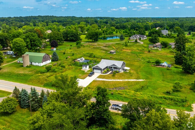 1830s farmhouses to 1980s ranches fill Oceola Township with history and heart.