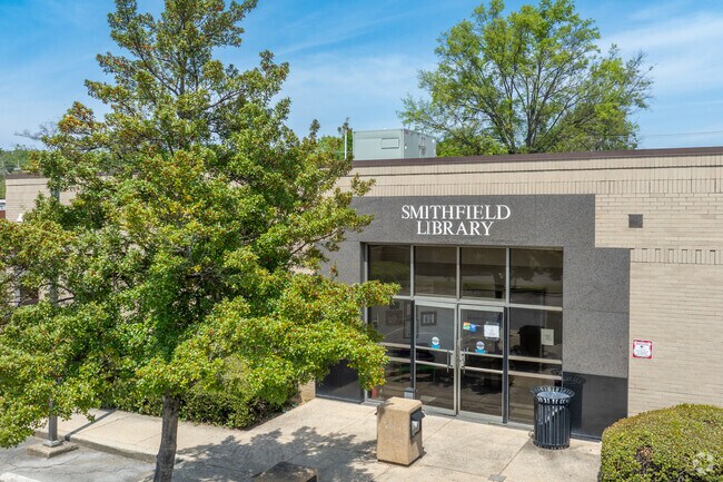 Find a good book at the Smithfield Library.