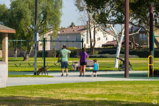 Most parks in Eastvale have playgrounds and other ammenities for your needs.