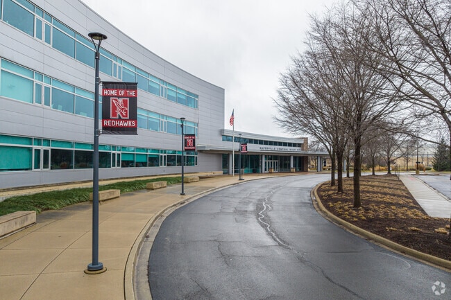 Naperville Central High School has 2,612 students in grades 9-12.