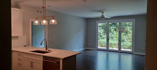 KITCHEN AND LIVING SPACE