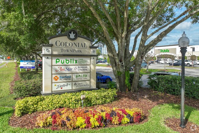 The Colonial Town Park shopping plaza is located on Market Promenade Ave in Heathrow.