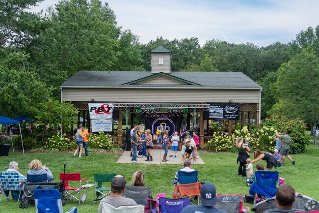 Square dance to some of Mark Perkins' music at the O'Fallon Jammin' Concert Series.
