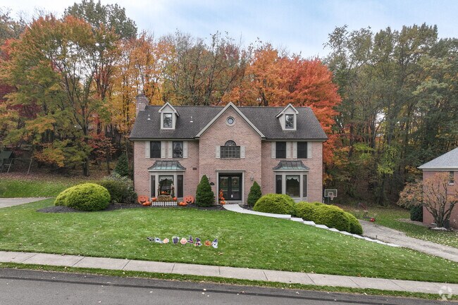 Two-story homes in Bradford Woods are perfect for a growing family.