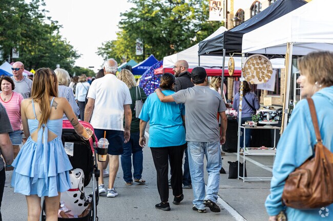 Take your favorite person to the farmers market on Broadway, near East Shore Drive.