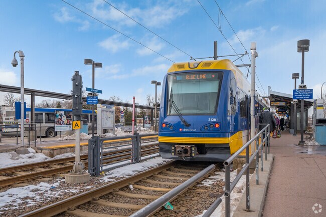 Light Rail Transit Station at the eastern edge of the neighborhood