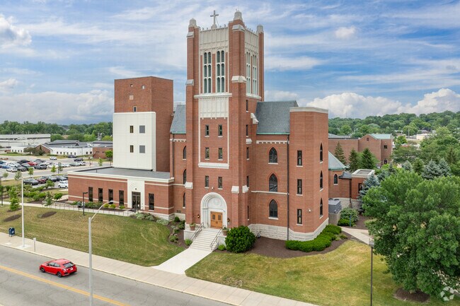 St. Elizabeth School of Nursing is a large addition to the Hanna, Lafayette area.