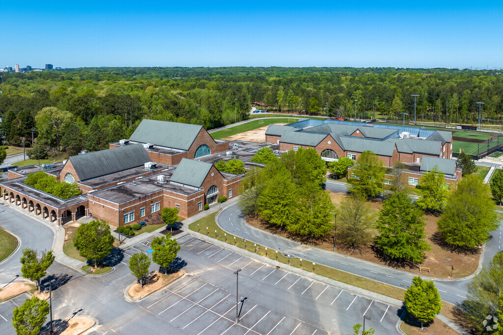 The Campus of Peachtree Middle School in Dunwoody.