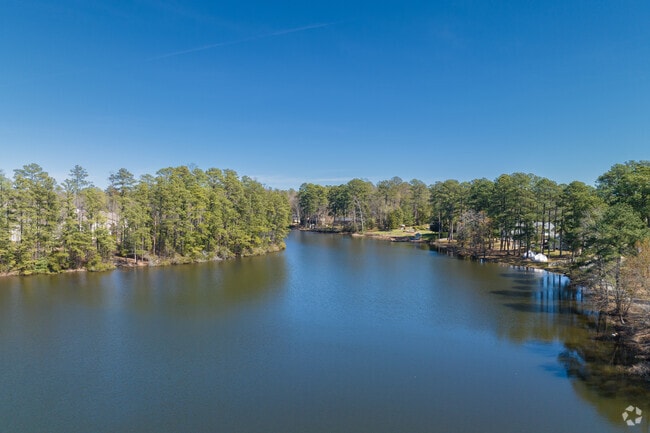 Five Lakes Forest in Brookwoods has private lakes for residents to enjoy.