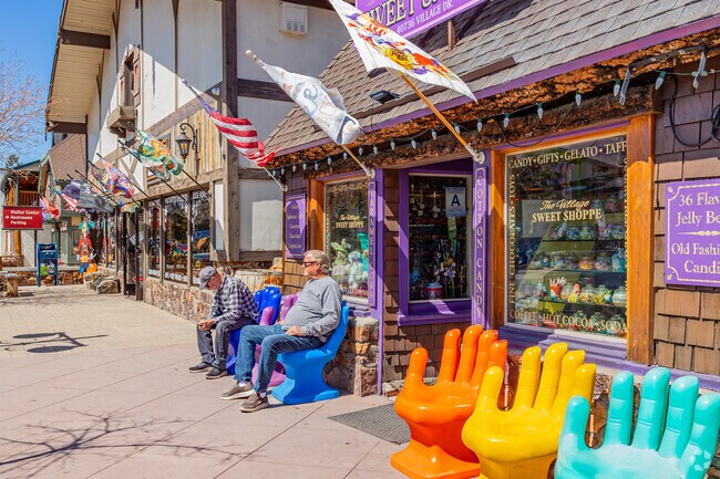 Walk down Village drive and check out all the neat shops Big Bear Lake has to offer.