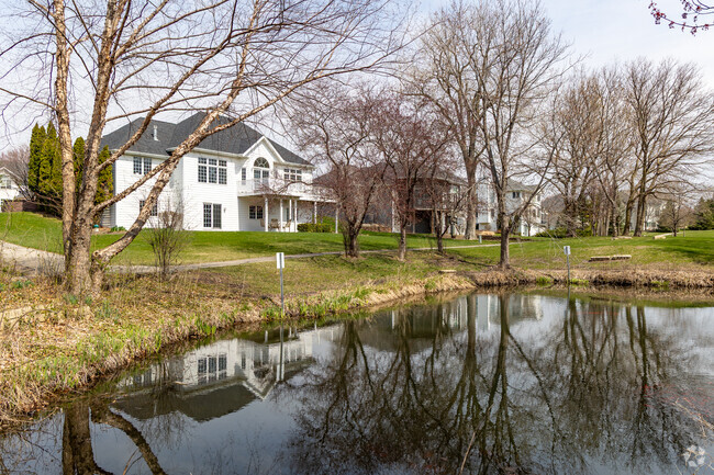 Northridge is known for its winding bike trails that run between its stately homes.