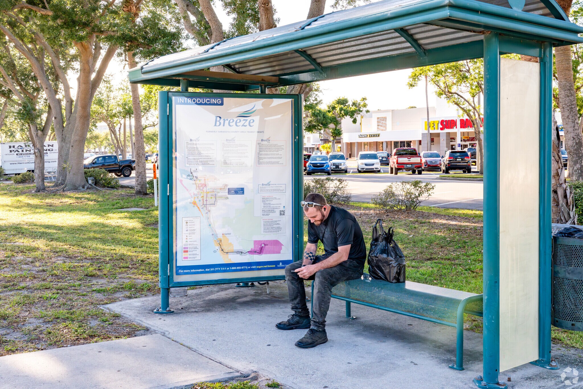 Sarasota National enjoys the services of Breeze Transit.