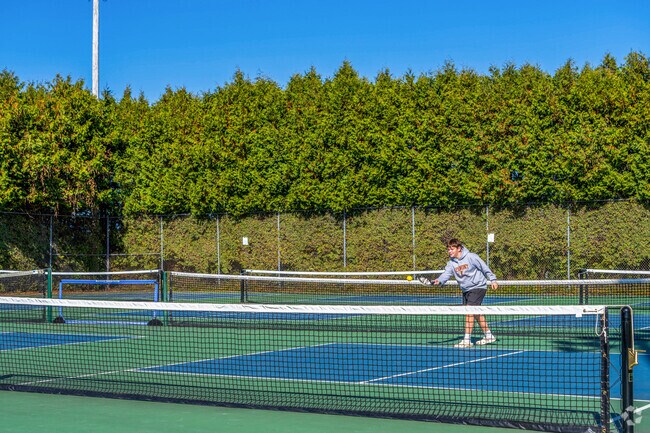 Kids play pickleball at Barre Town Recreation Facility in Websterville.