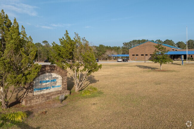 Kingsland Elementary is a highly rated school in the area, making quality education a priority.