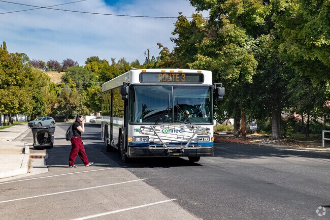 Wilson residents enjoy riding Logan’s free buses.