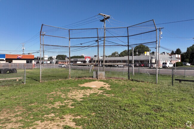Avondale Elementary has a baseball field for students to play catch.