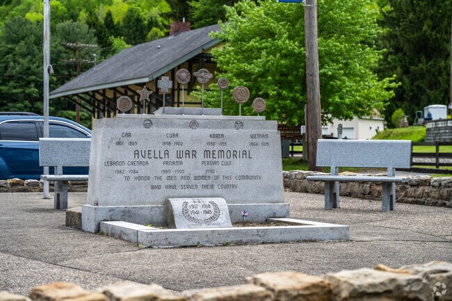 Avella honors its war heroes with a memorial in town.