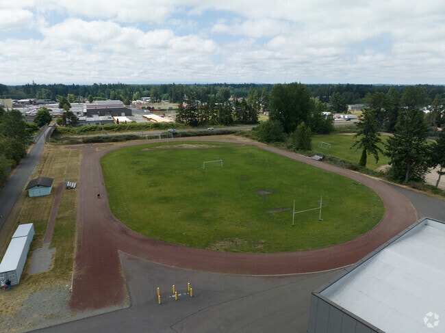 Morris Ford Middle School has multiple outdoor amenities for students.