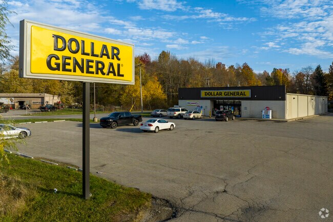 While many stores are close, Dollar General is the only shopping option in McGuffey Heights