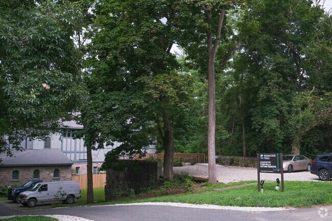 Four Mills Nature Reserve has many walking paths and trails.