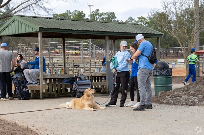 Sunday afternoon is a busy day for Oak Grove's baseball fans at several community ball fields.