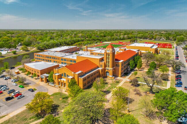 North High School is a popular option of older kids in the area.
