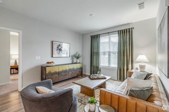 2BR, 2BA - 1,206SF - Living Room