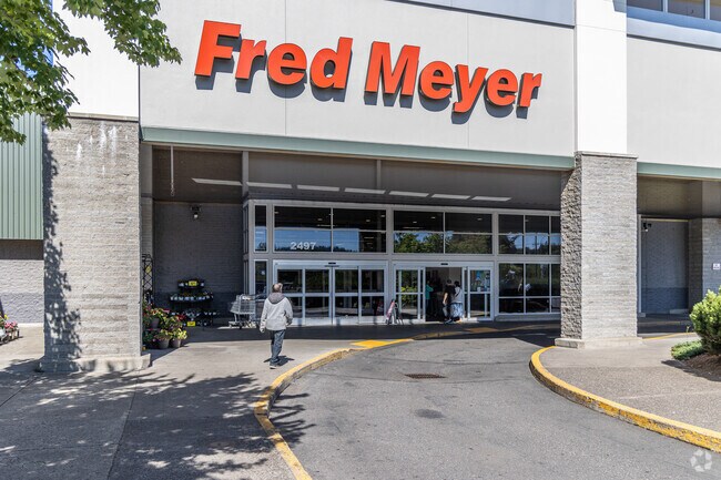 Gresham-Butte residents can shop for groceries and housewares at Fred Meyer.
