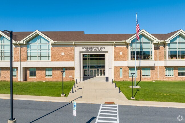 Local students attend the Northampton Area Middle School.