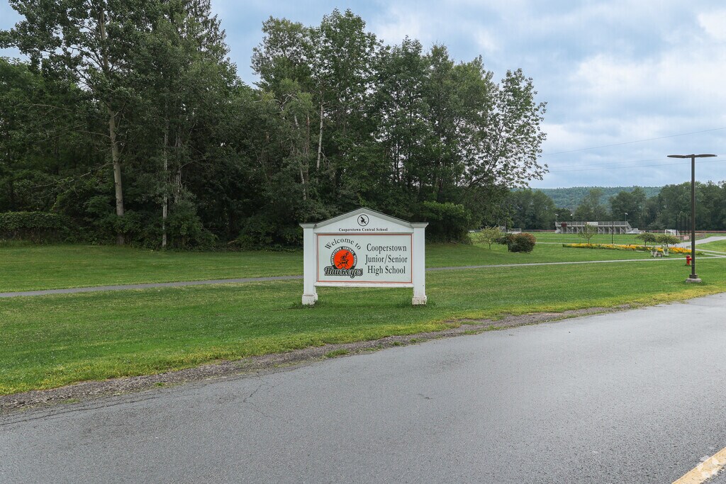 Cooperstown Junior Senior High School is an amazing campus that seniors get to graduate from.