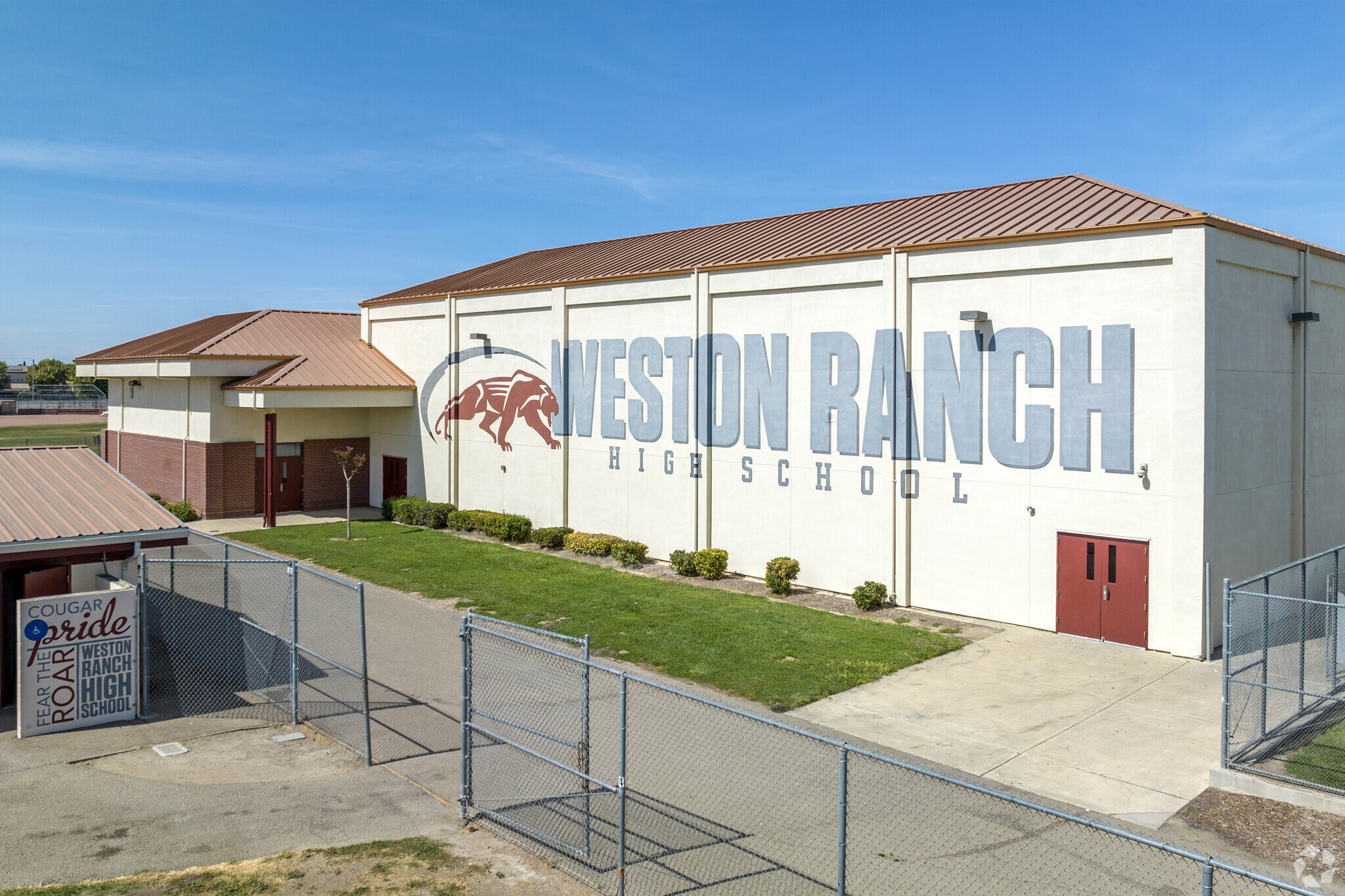Weston Ranch High School serves grades 9-12 in Stockton.