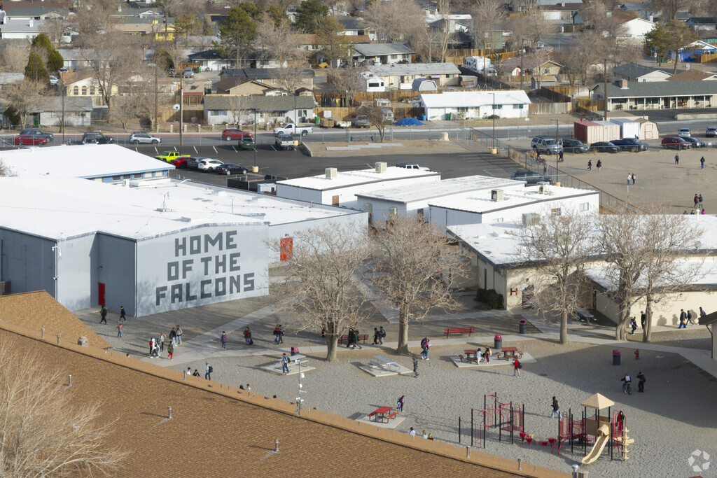 The playground at Fernley Elementary school.