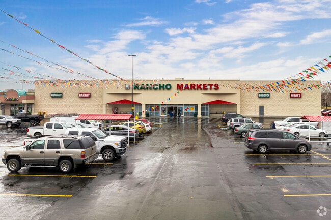 Clearfield shoppers stop by Rancho Markets for groceries.