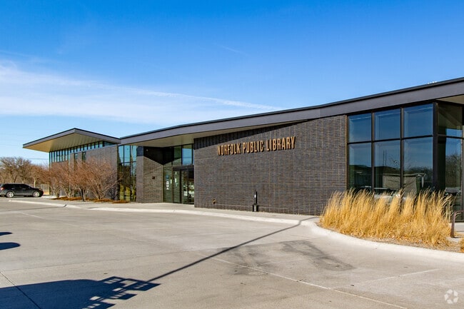 The newly updated Norfolk library is a hub for public events and learning.