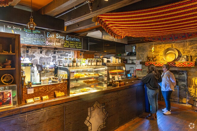 Syrianna Cafe is a rustic eatery serving Syrian & Middle Eastern fare such as kebabs & falafels.