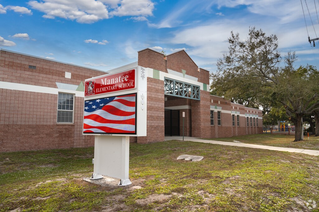 Manatee Elementary School is off of SR64 in East Bradenton.