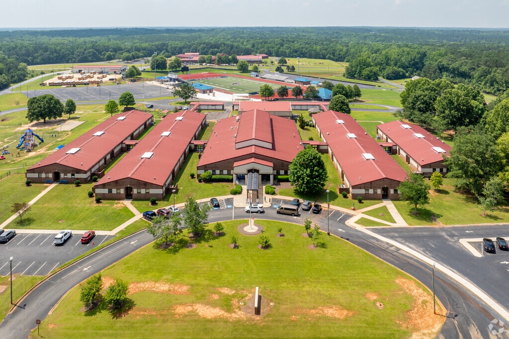 The Lamar County Primary School in Barnesville, GA.