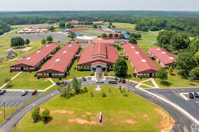 The Lamar County Primary School in Barnesville, GA serves some of the youngest residents of the town.