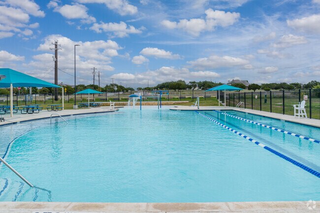At Butler Ranch, you'll find an amenities center with pools, splash pads, playgrounds, and more.