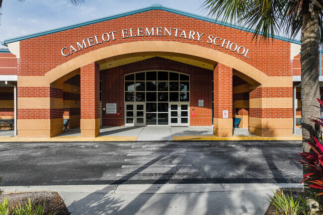 Welcome to the main entrance of Camelot Elementary School.