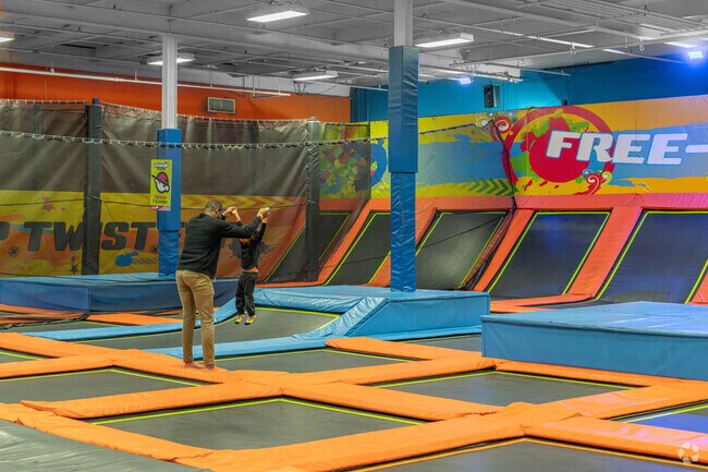 Urban Air Trampoline Park offers indoor fun for families in South Hackensack.