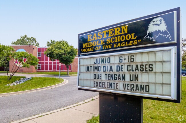 Welcome to Eastern Middle School in Silver Spring Park, MD.