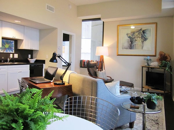 Living Room; The 40 Four Building