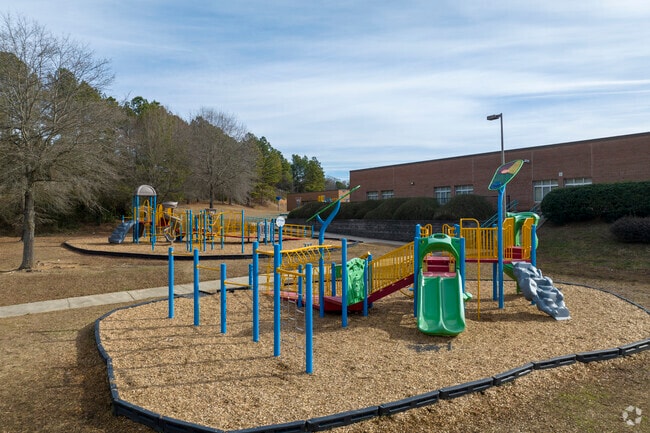 Mallard Creek Elementary School playground.