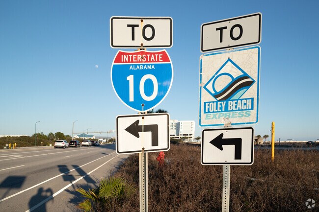 I-10 is conveniently located not far from Orange Beach.