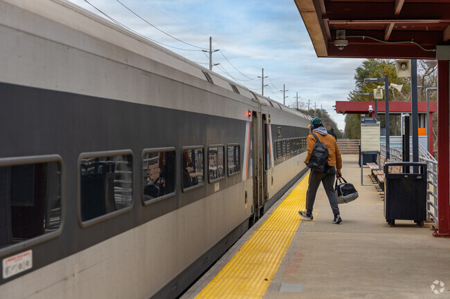 The Atco train station provides residents easy access to Philadelphia and Atlantic City.