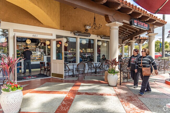 Rancho San Diego Shopping Mall offers cafes and boutique shops in a walkable plaza.