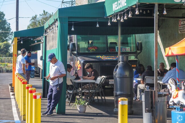 Vera's Tacos serves great Mexican fare outside of Vera's Market.