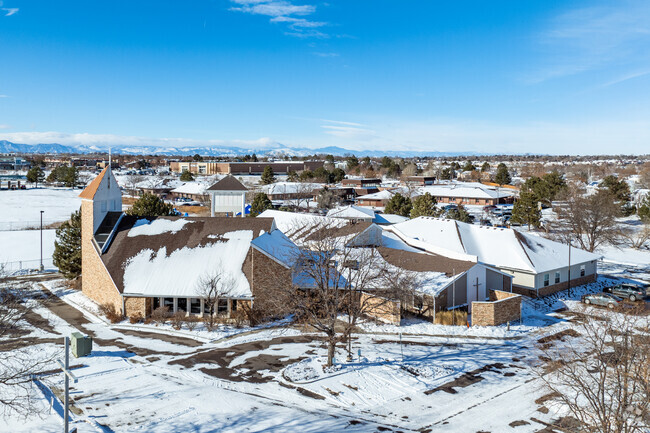 The main building at Lord of Life Lutheran School in Thornton, Colorado.