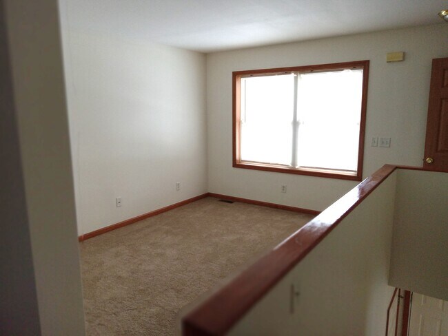 Large open loft new carpet